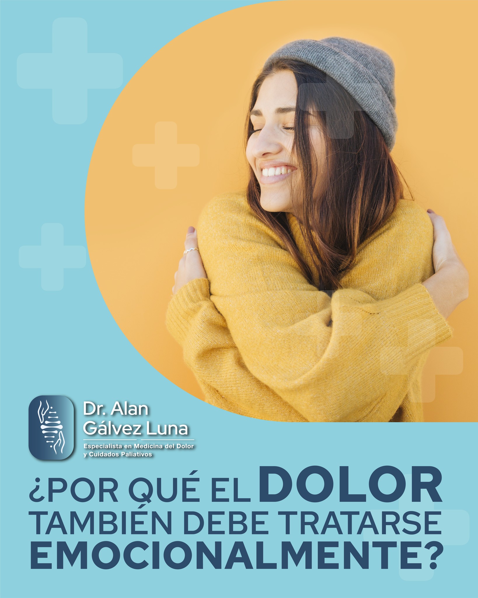 El dolor no solo es físico, también afecta tus emociones y calidad de vida. Como especialista en esta área, te explico que tratar el componente emocional es clave para una recuperación integral.
El dolor crónico y las emociones están profundamente conectados: la ansiedad y el estrés pueden aumentar tu percepción del dolor, mientras que el dolor prolongado puede generar angustia emocional.
¡Recuerda que mereces vivir mejor!
