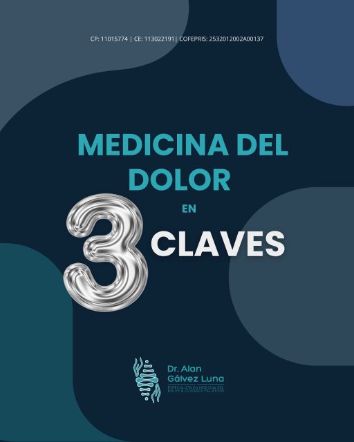 🎥 Comprende tu caso: Medicina del dolor en 3 claves

El Dr. Alan Valente Gálvez Luna, especialista en Medicina del Dolor (Algología), explica de forma clara las 3 claves fundamentales para entender esta especialidad:
1️⃣ Identificar la causa real del dolor.
2️⃣ Elegir el tratamiento más seguro y personalizado.
3️⃣ Recuperar movilidad y calidad de vida sin recurrir siempre a cirugía.

La Medicina del Dolor combina precisión diagnóstica y procedimientos mínimamente invasivos para controlar el dolor de raíz. Agenda tu valoración y conoce las alternativas más adecuadas para ti.

📍 Consultorios:
• Plaza Cititower, Guadalajara, Jal.
• Cráter 10, Guadalupe, Zac.

📲 Guadalajara: +52 1 33 4675 6141
📲 Zacatecas: +52 1 492 268 8645

🆔 Cédula Profesional: 11015774 | Cédula de Especialidad: 13022191
🧾 COFEPRIS Santa Fe: 2532012002A00137 | COFEPRIS GDL Instituto ION: 2514102002A00839

#MedicinaDelDolor #Algología #DrAlanGálvez #DolorCrónico #BloqueosNerviosos #SaludIntegral #RecuperaTuBienestar